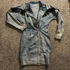 Vintage Paris Blues Cowgirl dress